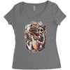 nightmare de los muertos Women's Triblend Scoop T-shirt
