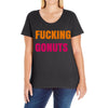 fucking gonuts Ladies Curvy T-Shirt