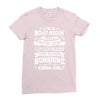 sunshine kinda girl! Ladies Fitted T-Shirt