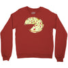 Pizza Slice Big Crewneck Sweatshirt