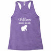 Daddy Bear - Baby Bear Custom Name Racerback Tank