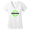 mind the gap kcco keep calm and chive on the chive Women's V-Neck T-Shirt