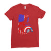 i'm the captain in the war Ladies Fitted T-Shirt