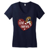 love furever Women's V-Neck T-Shirt