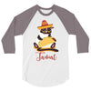 taco cat 3/4 Sleeve Shirt