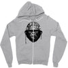 gorrila head military smoke Zipper Hoodie