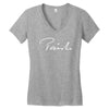 signature new Women's V-Neck T-Shirt