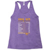 Virgo Facts Zodiac Racerback Tank