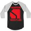 Thompson High School Wrestling (Vision Quest) 3/4 Sleeve Shirt