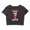 pumpkin spice latte Crop Top