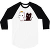 purr evil 2 3/4 Sleeve Shirt