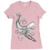 the squid vs Ladies Fitted T-Shirt