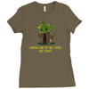 size matters not Ladies Fitted T-Shirt