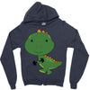 Cute Dinosaur Zipper Hoodie