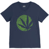 cannabis finger printing V-Neck Tee