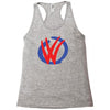 mod vw volkswagen dub logo Racerback Tank