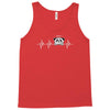 pug heartsnort Tank Top
