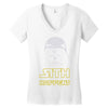 star wars darth vader sith happens funny quote Women's V-Neck T-Shirt