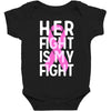 her fight is my fight Baby Bodysuit
