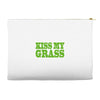 kiss my grass Accessory Pouches
