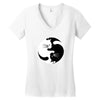 cat Women's V-Neck T-Shirt