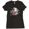 halloween decoy Ladies Fitted T-Shirt