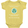 natural 1   orc Baby Bodysuit