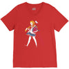 off with her hea V-Neck Tee