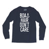 boat hair don't care Long Sleeve Shirts