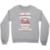 step kids white letter Crewneck Sweatshirt