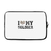 i love my soldier hunter camouflage Laptop sleeve