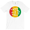 rasta lion head reggae dub step music dance T-Shirt