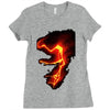 melting point Ladies Fitted T-Shirt