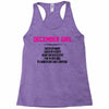December Girl Hated By Many Racerback Tank