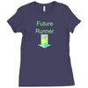 future runner Ladies Fitted T-Shirt