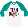 team damon salvatore 3/4 Sleeve Shirt