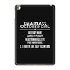 Smartass October Girl iPad Mini 4