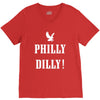 philly dilly V-Neck Tee
