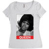 Aretha Franklin Queen Women's Triblend Scoop T-shirt