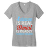 science is real Women's V-Neck T-Shirt