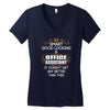 Smart Good Looking Office Assistant Doesnt Get Better Than This Women's V-Neck T-Shirt
