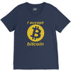 bitcoin V-Neck Tee