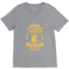 I Am A Childhood Cancer Survivor What's Your Superpower? V-Neck Tee