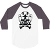 space princess skull 3/4 Sleeve Shirt