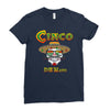 cinco de mayo badass skull Ladies Fitted T-Shirt