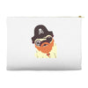 pug in a crew Accessory Pouches