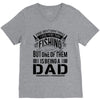 Fishing Dad V-Neck Tee