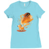lion evolution Ladies Fitted T-Shirt