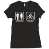 problem solved Ladies Fitted T-Shirt