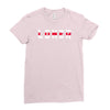 humorous loner Ladies Fitted T-Shirt